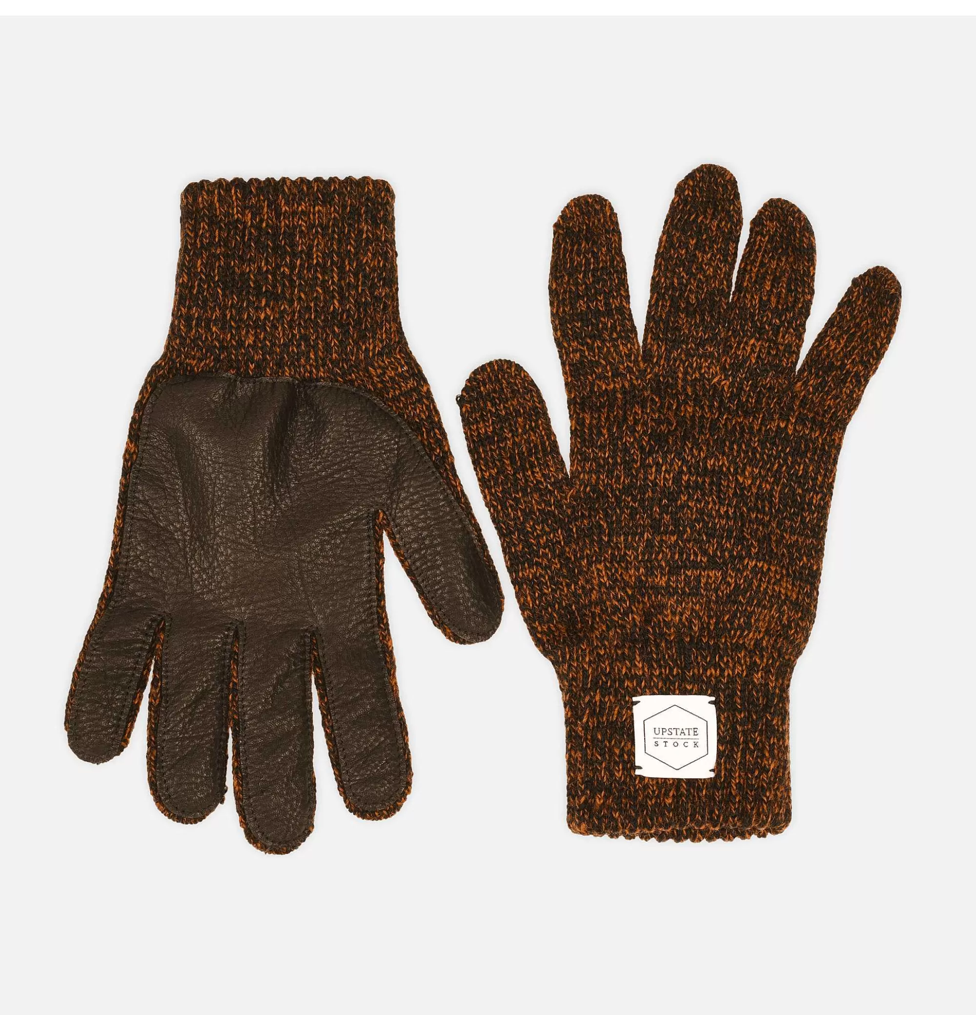 Guantes de Invierno con Dedos Completos en Terracota | Accesorios Cálidos: Gorros de Lana y Bufandas Rústicas | Abrigo Estacional con Estilo UPSTATE
