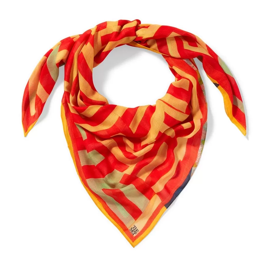 The Met Store Scarves & Wraps*Gee’s Bend Kennedy Basket-Weave Oversize Square Scarf