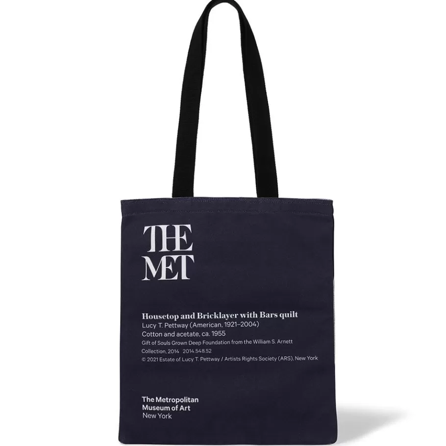 The Met Store Bags*Gee’s Bend Pettway Quilt Design Tote
