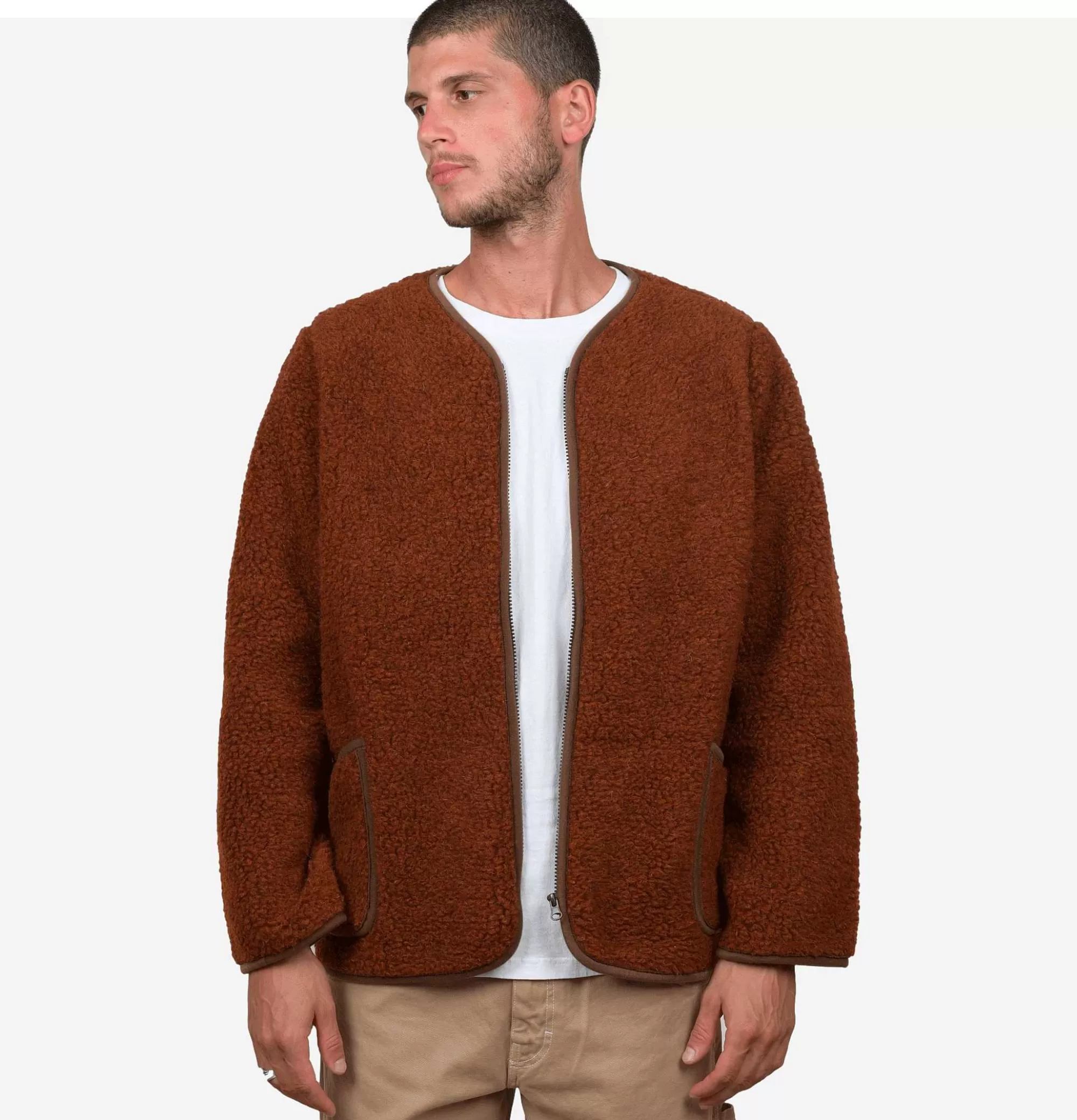 Chaleco Térmico COLDBREAKER Nordeen en Cognac - Sudaderas y Polares para Estilo Urbano