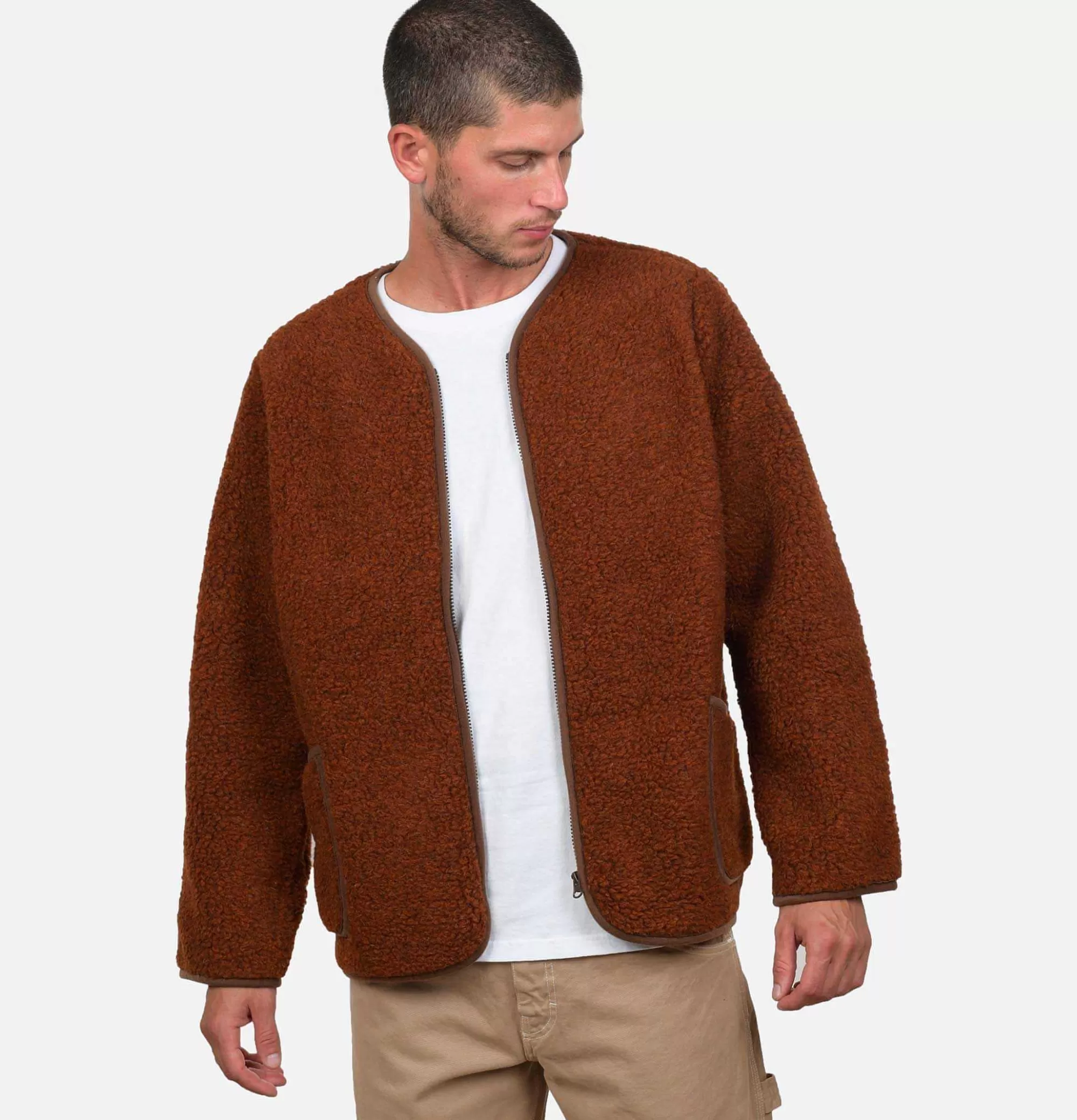 Chaleco Térmico COLDBREAKER Nordeen en Cognac - Sudaderas y Polares para Estilo Urbano