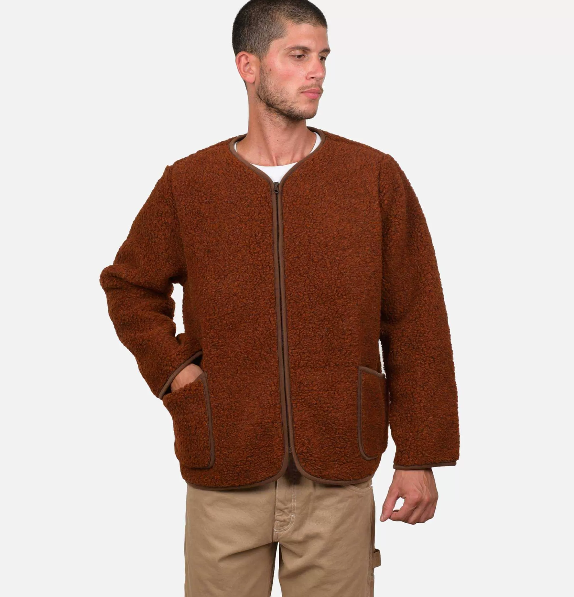 Chaleco Térmico COLDBREAKER Nordeen en Cognac - Sudaderas y Polares para Estilo Urbano