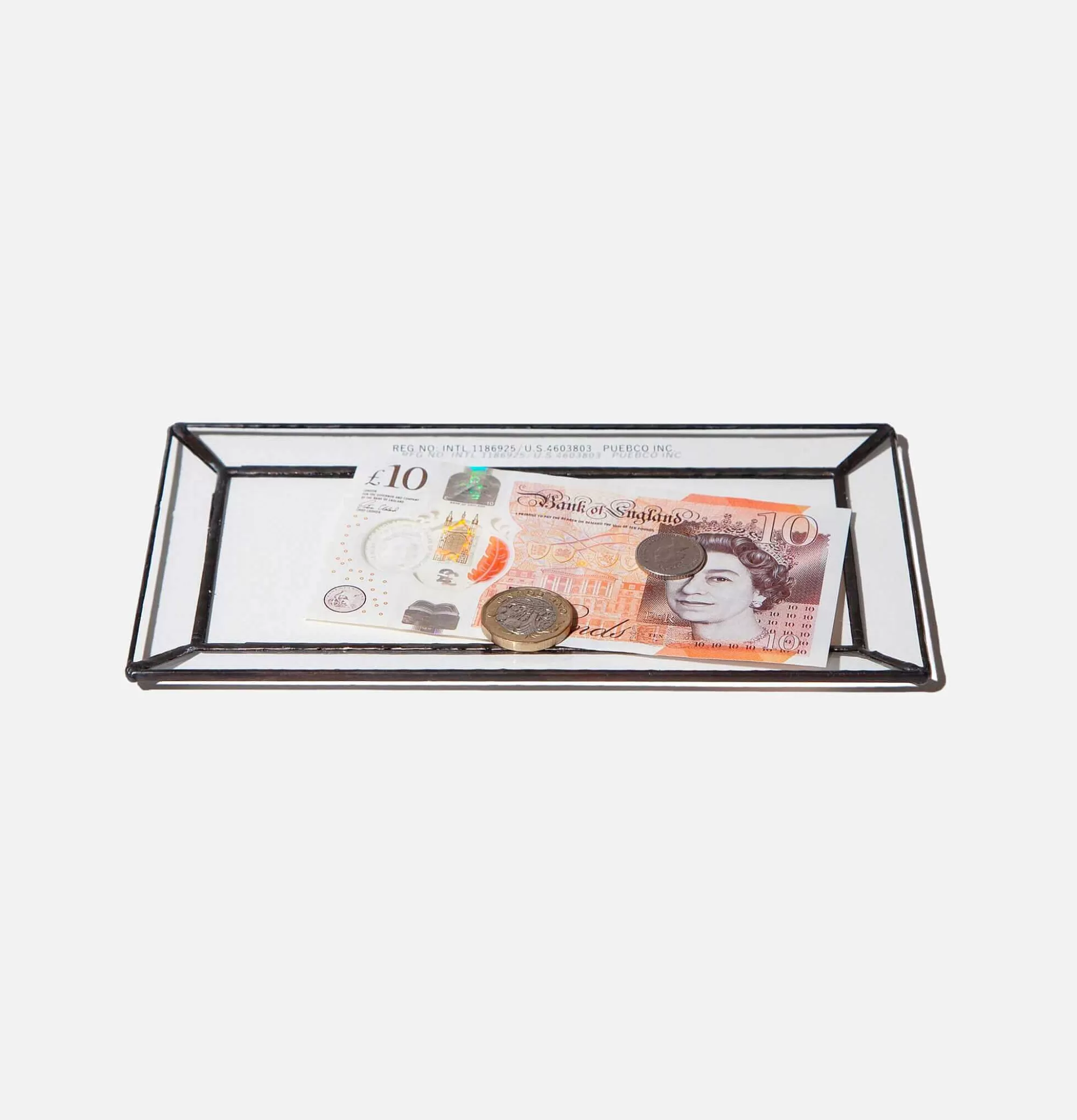 Bandeja de Vidrio PUEBCO - Diseño Minimalista para Hogar Moderno