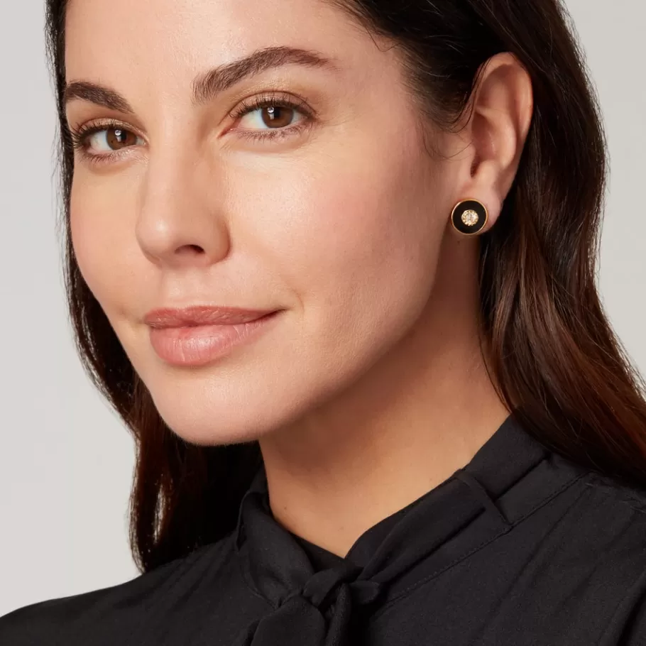 The Met Store Earrings*Hand-Enameled Jeweled Earrings