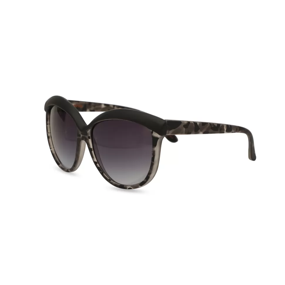 Gafas de Sol Folli Follie Mujer: Diseño Cat-Eye Artesanal con Marco Mate - Estilo Retro-Moderno