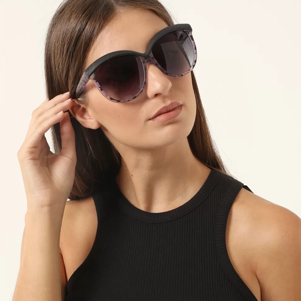 Gafas de Sol Folli Follie Mujer - Diseño Artesanal Ojo de Gato con Acabado Mate Opaco