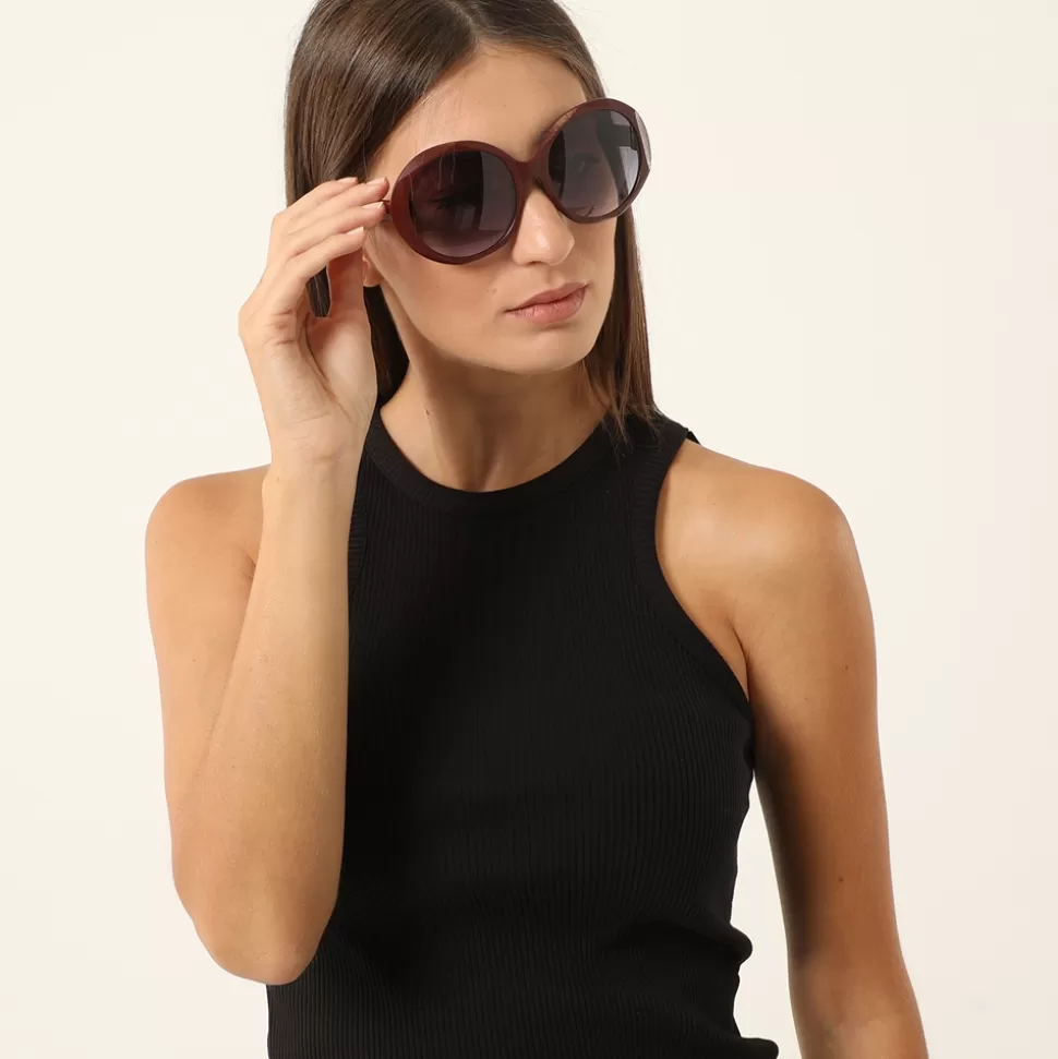 Gafas de Sol Artesanales Sobredimensionadas con Estilo Moderno - Diseño en Mate Exclusivo para Mujer de Folli Follie