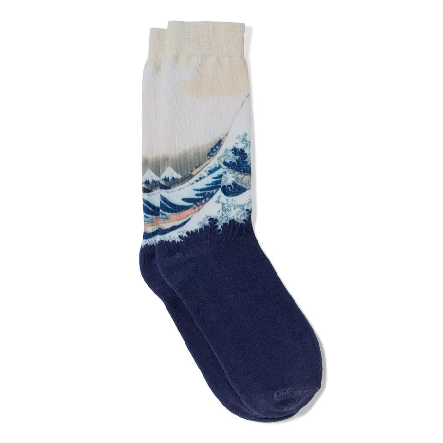 The Met Store Small Accessories*Hokusai Great Wave Men’s Socks