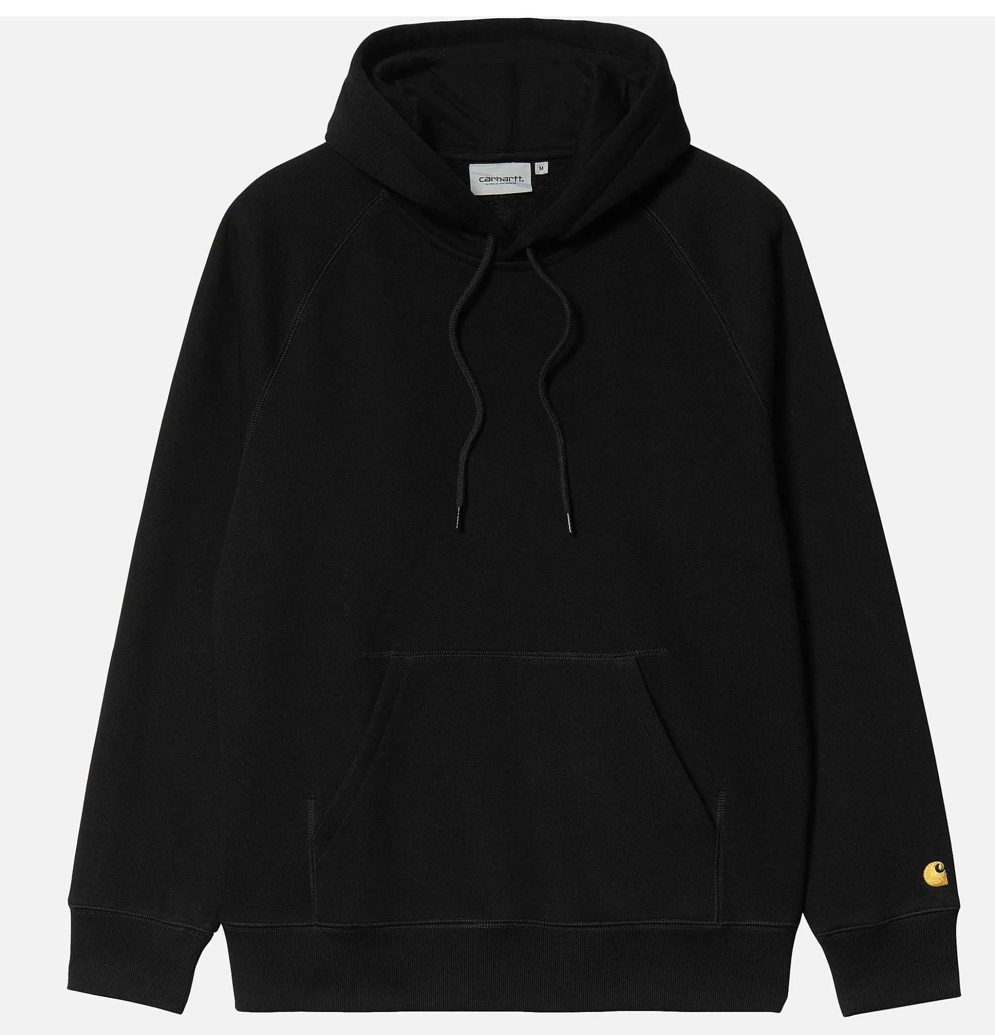 Sudadera con Capucha Chase para Hombre - CARHARTT WIP | Jersey Negro de Alta Calidad | Prendas Abrigadas y Ropa Casual