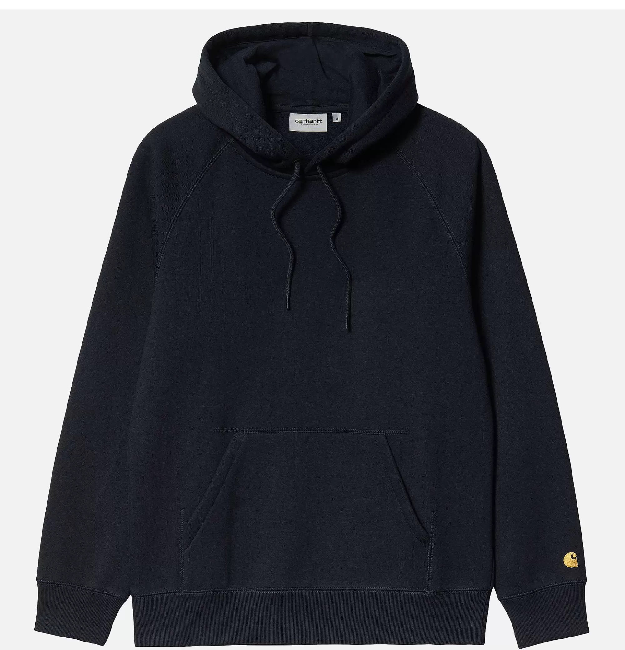 CARHARTT WIP Sudadera con Capucha Chase - Azul Marino Oscuro Clásico | Colección de Básicos Invernales