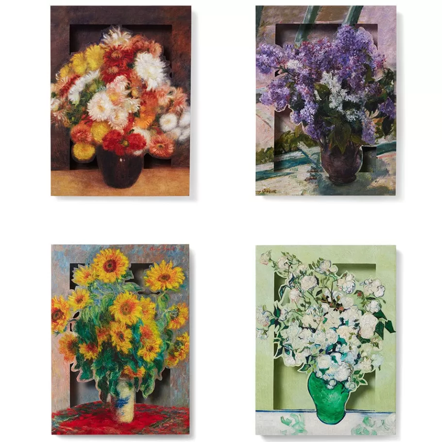 Tarjetas Desplegables con Bouquets Florales Inspirados en el Impresionismo - Tienda Met 

(Alternativa más creativa: 
Arte Botánico en 3D: Colección de Tarjetas Impresionistas para Correspondencia - Edición Especial Tienda Met)