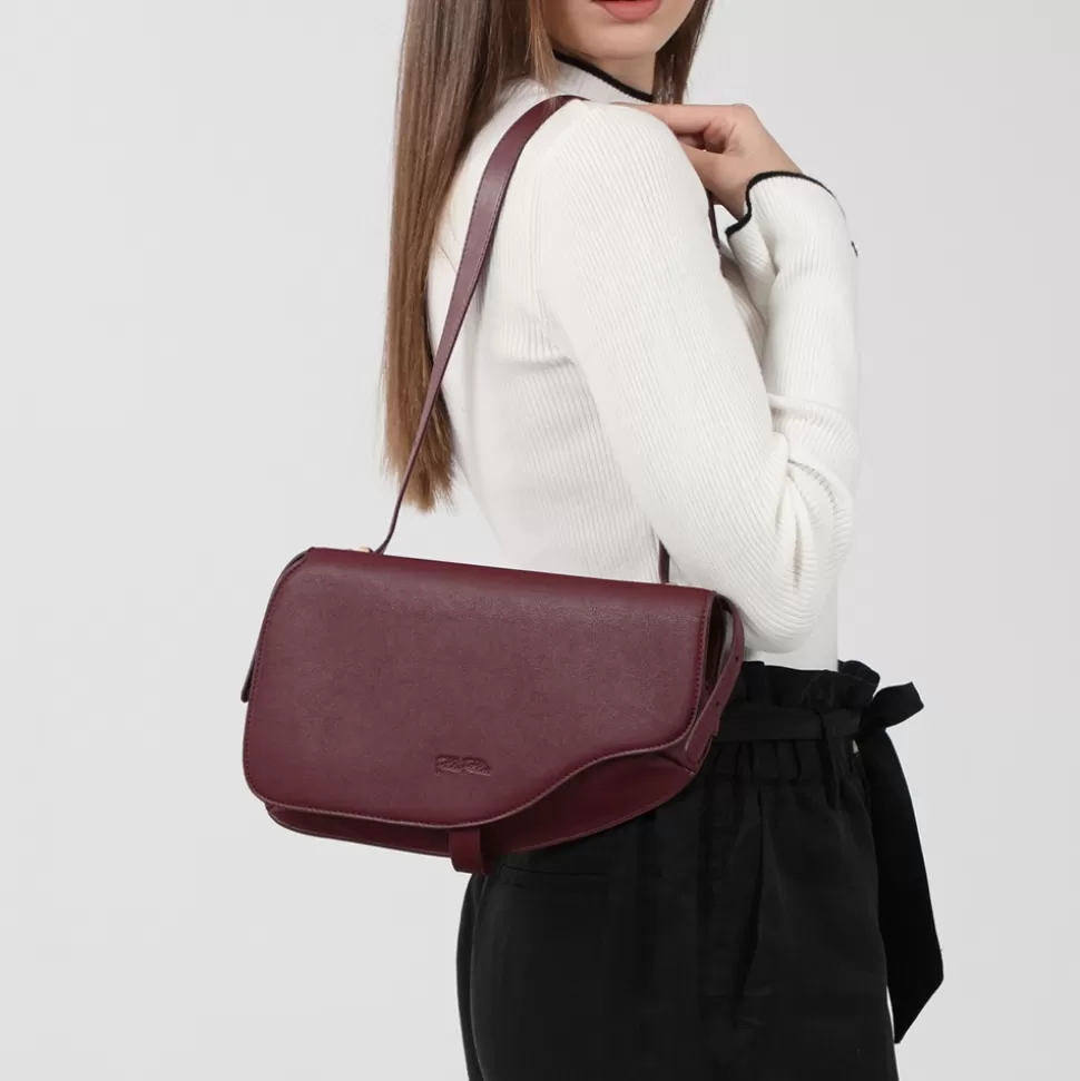 Folli Follie Bolso de Hombro para Mujer - Diseño Asimétrico Único y Moderno