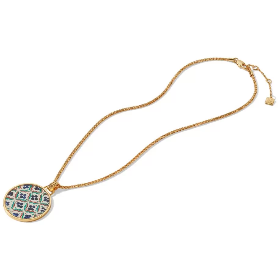 The Met Store Necklaces*Iznik Cintamani Enamel Pendant Necklace