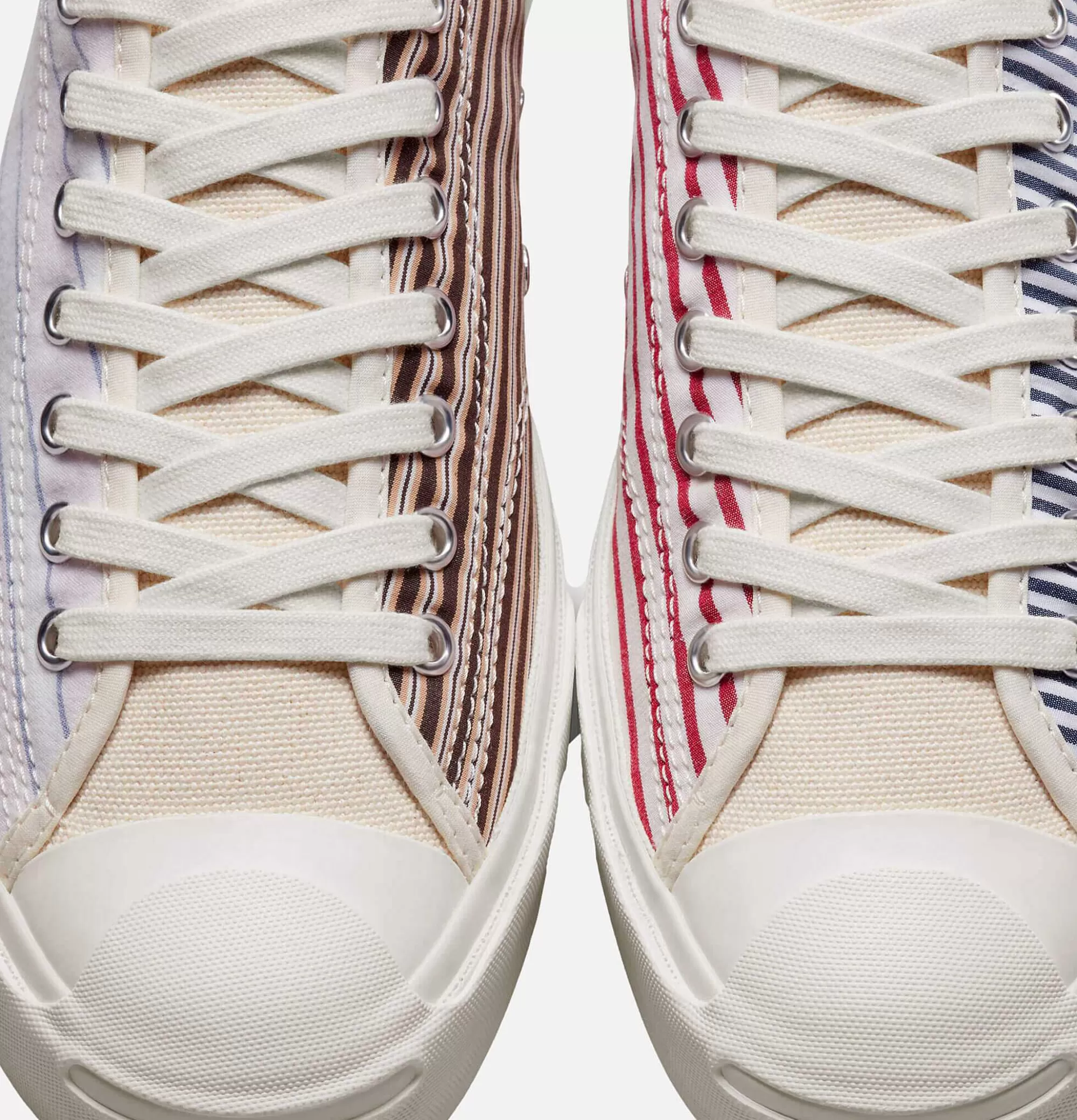 Zapatillas CONVERSE Jack Purcell con Rayas Recicladas - Estilo Casual para Mujer - Diseño Sostenible y Moderno