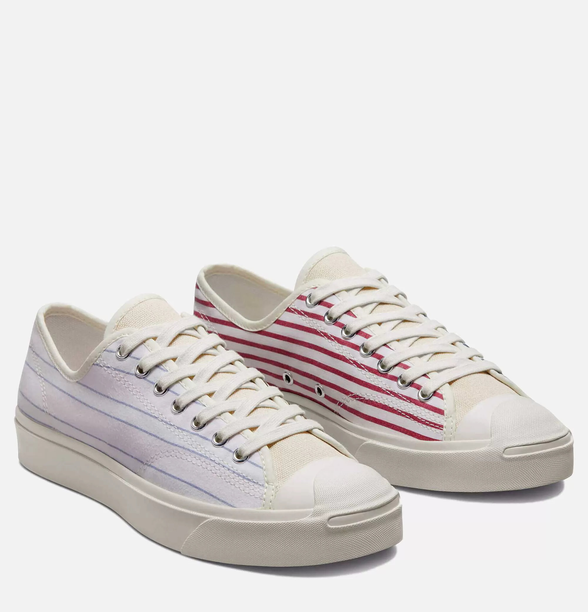 Zapatillas CONVERSE Jack Purcell con Rayas Recicladas - Estilo Casual para Mujer - Diseño Sostenible y Moderno