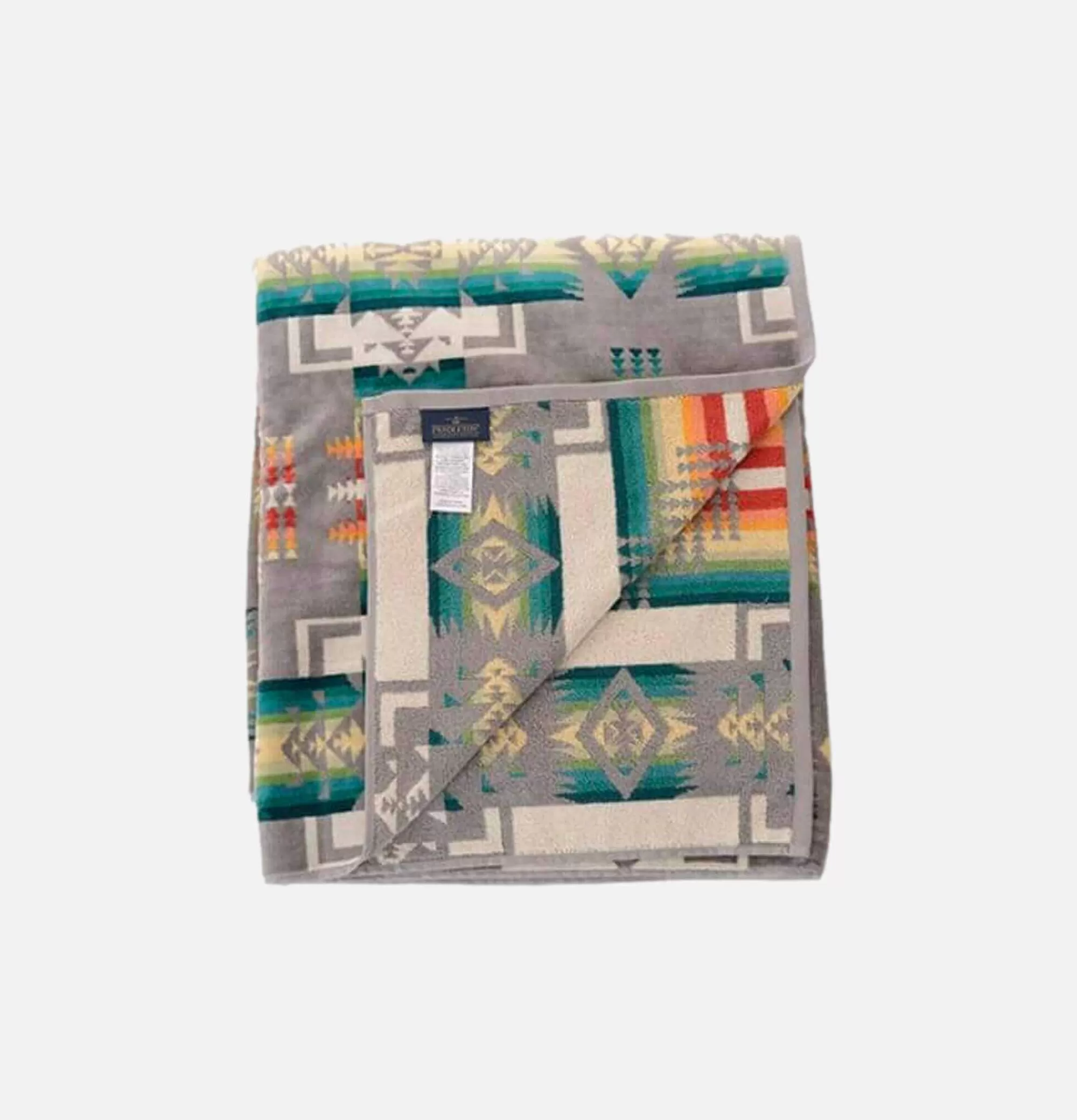 Toalla de Baño Jacquard Premium PENDLETON - Gris Nube, Colección Chief Joseph | Diseño Artesanal Maison
