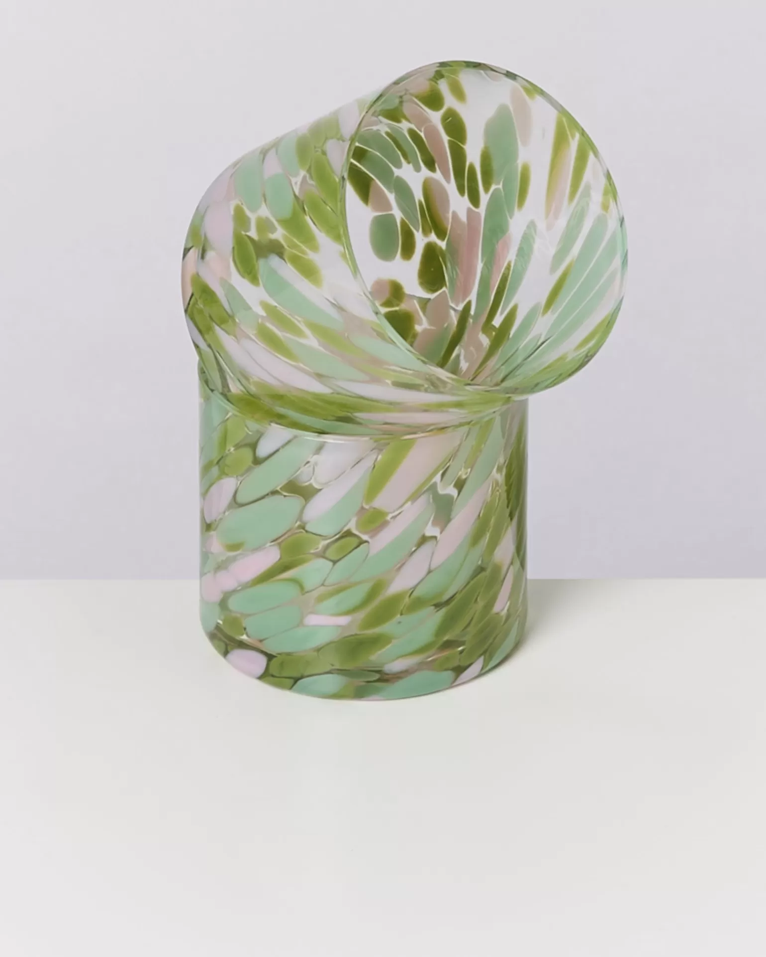 Miio Joia - Colgante con Gotas de Cristal en Verde y Rosa | Oferta Especial de Temporada