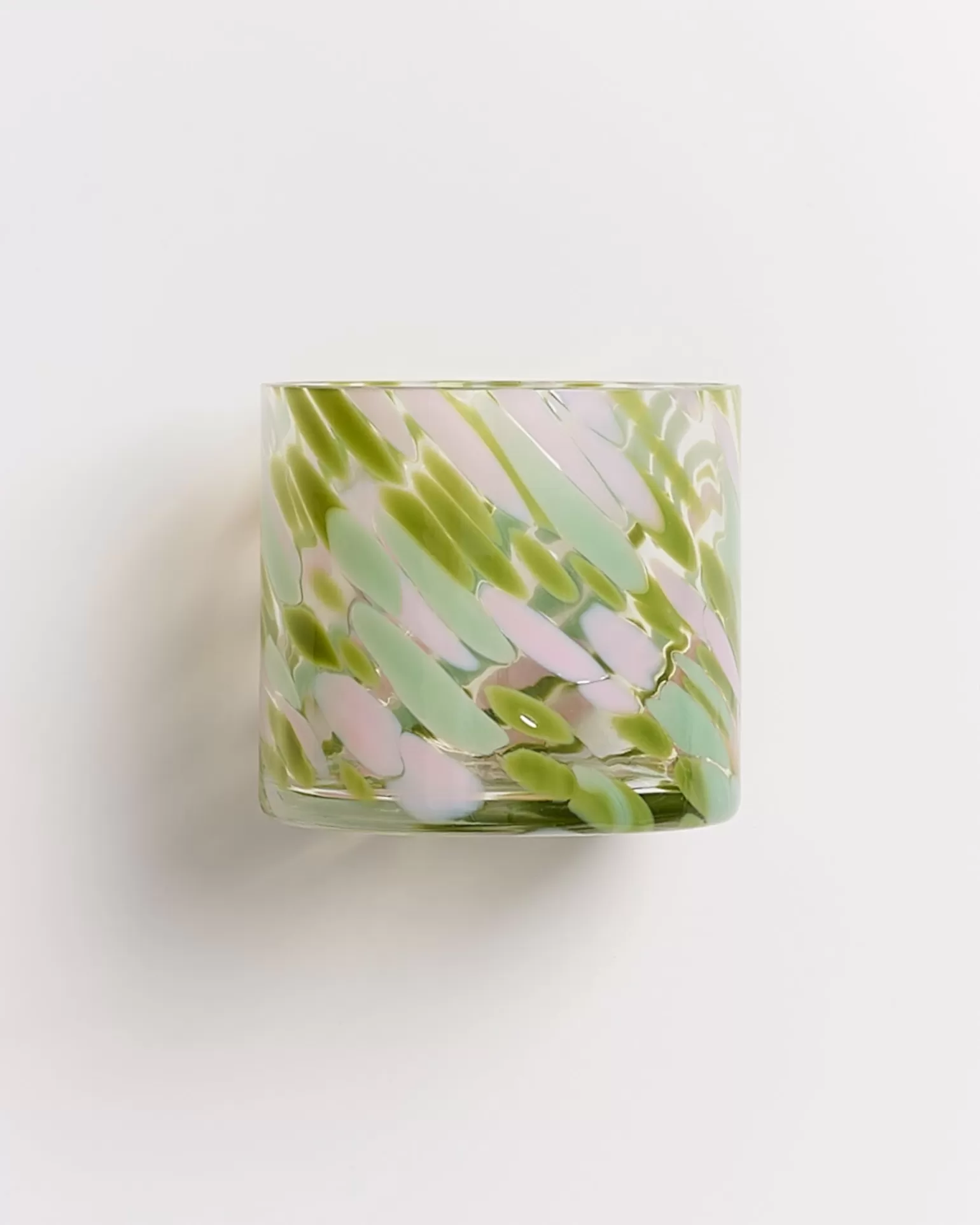 Miio Joia - Colgante con Gotas de Cristal en Verde y Rosa | Oferta Especial de Temporada
