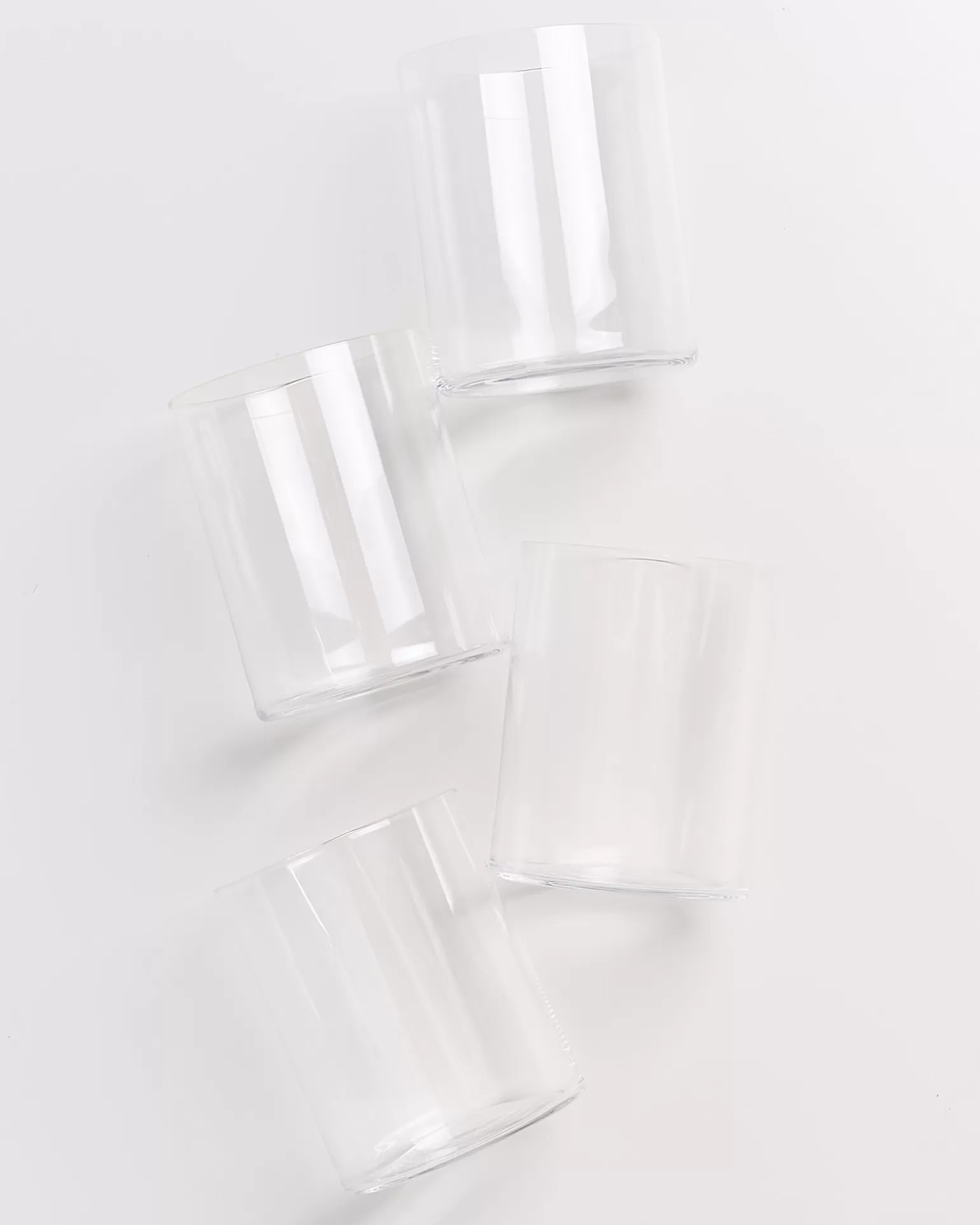 Juego de Vasos Elegantes Motel a Miio Joia - Pack de 4 Unidades Grandes y Cristalinos