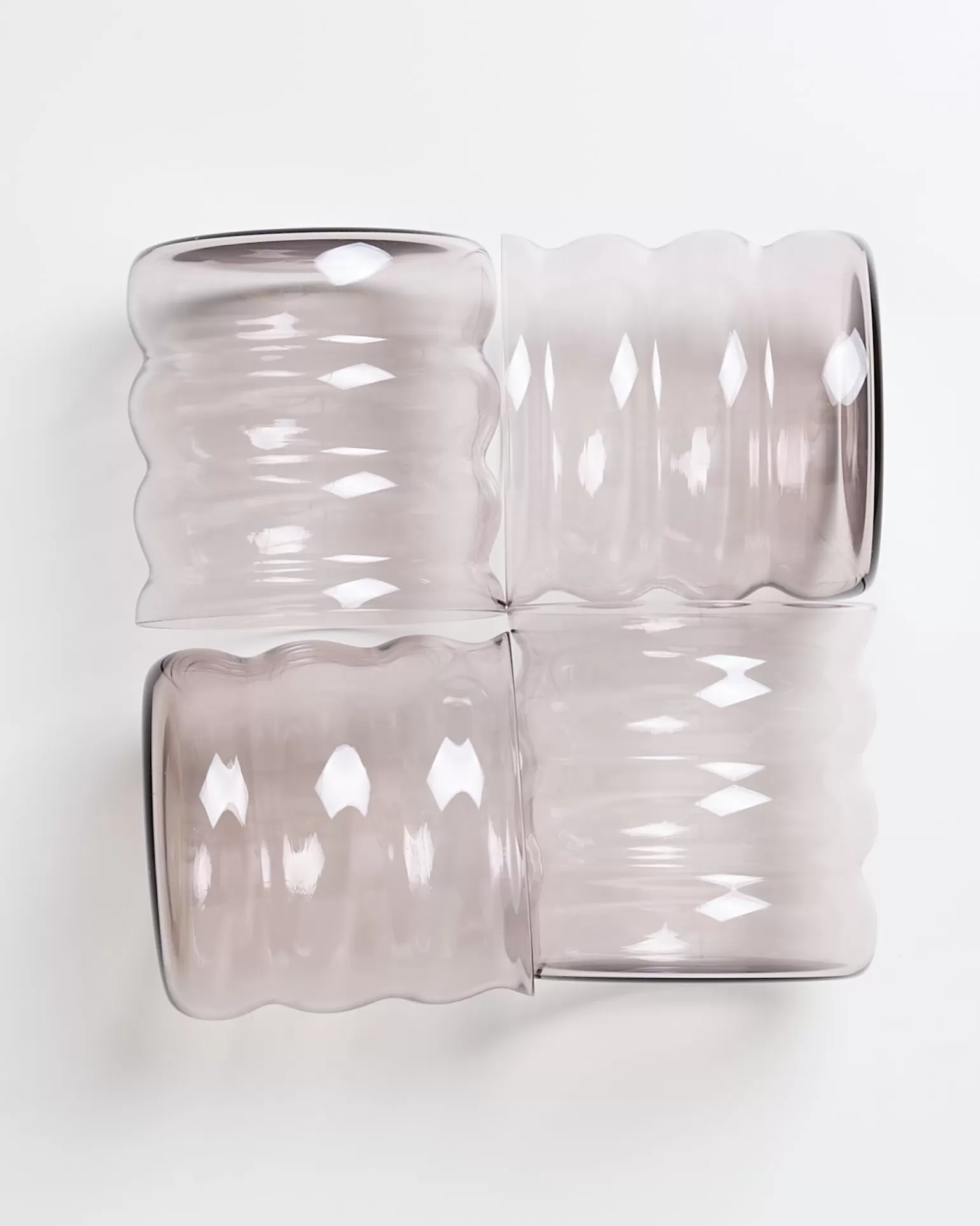 Juego Decorativo Miio Joia: 4 Esferas de Cristal con Amatista - Oferta Especial para Tu Hogar
