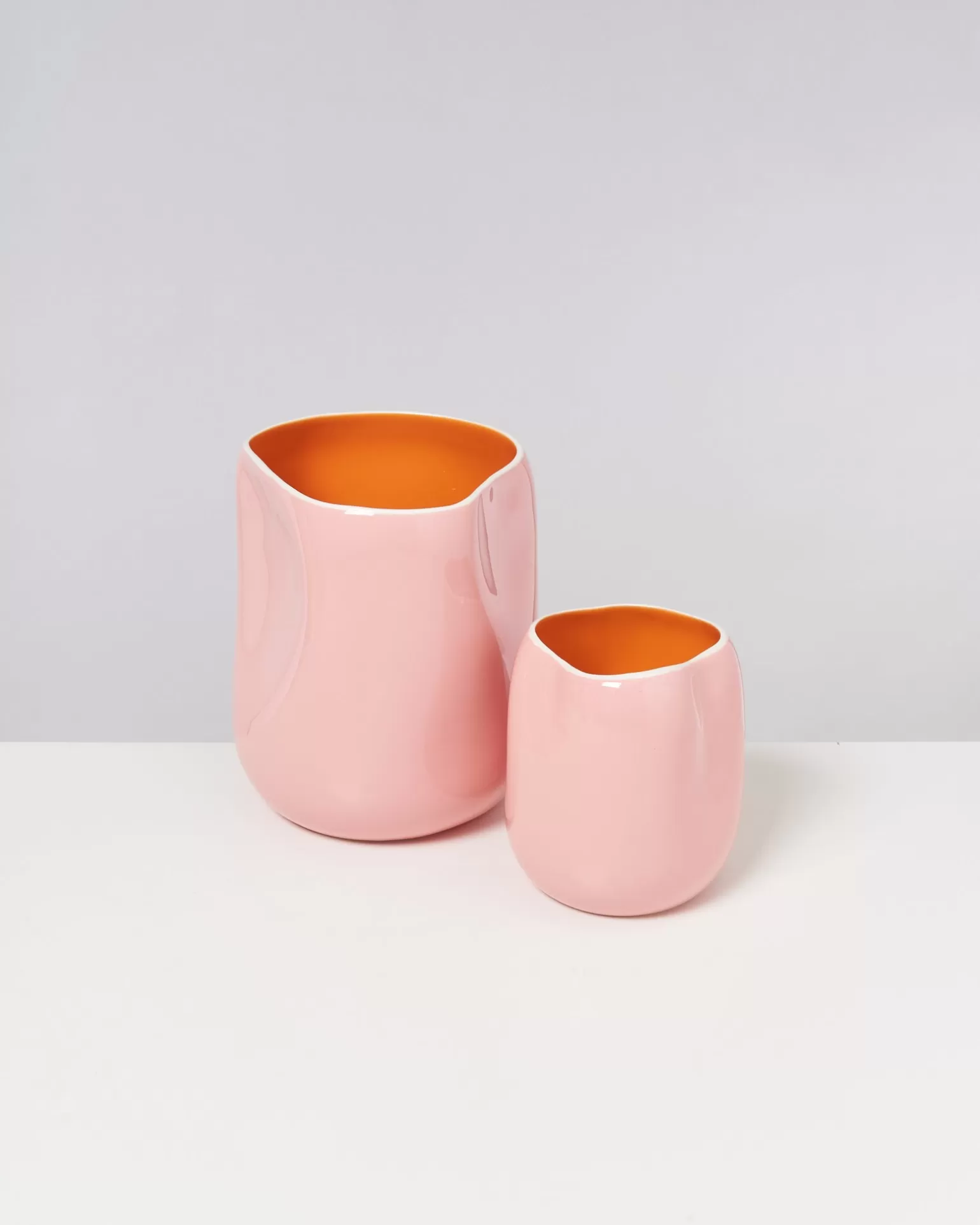 Jarrón Decorativo Miio João - Tamaño Mediano en Rosa Melocotón | Oferta Especial para Decoración de Interiores