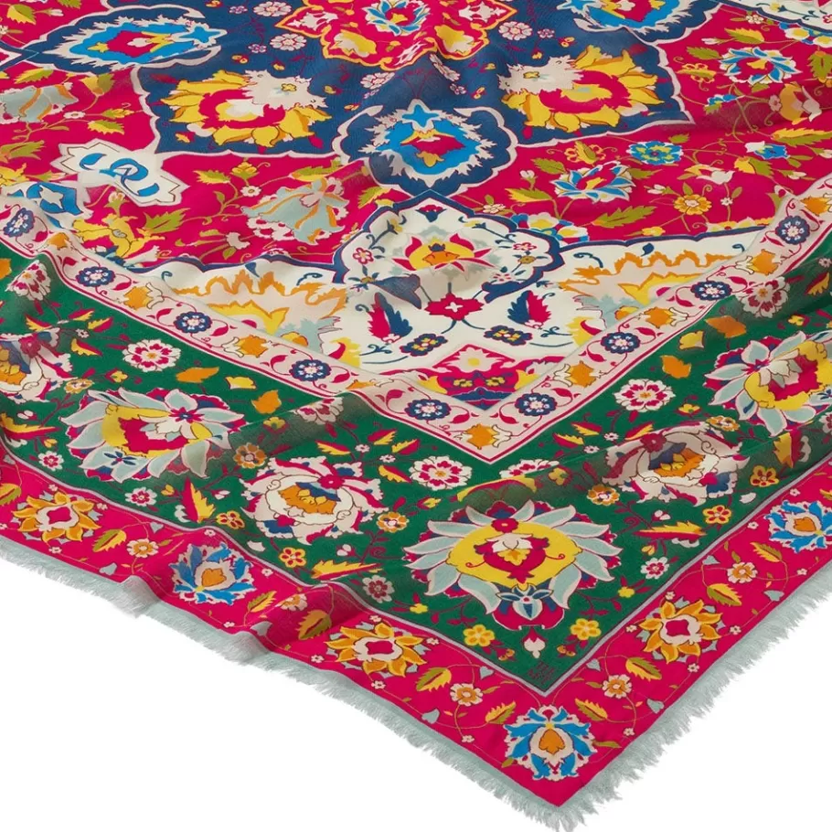 The Met Store Scarves & Wraps*Kashan Carpet Square Scarf