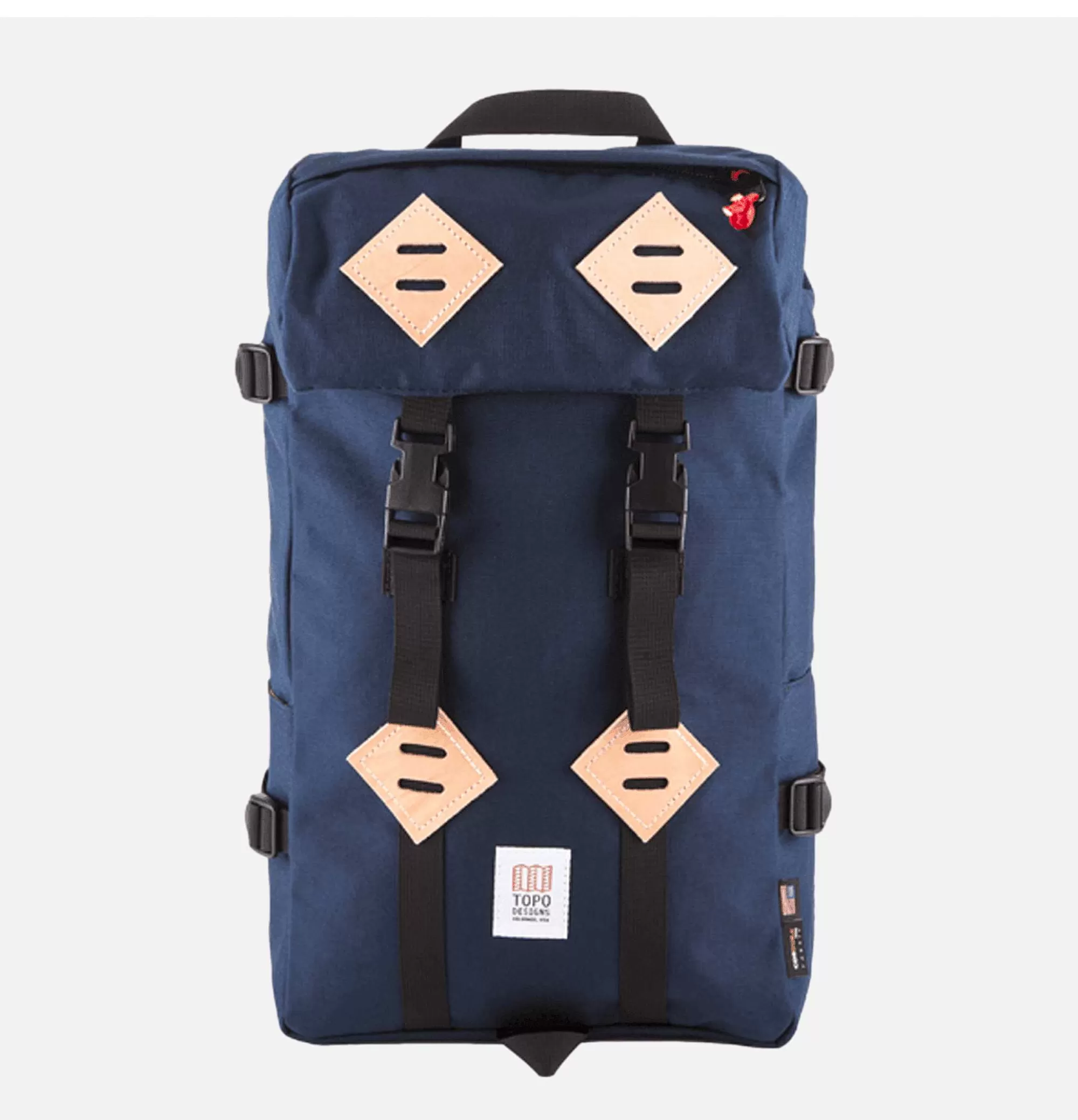 TOPO DESIGNS Mochila Trekking 22L Azul Marino · Diseño Resistente para Senderismo y Viajes