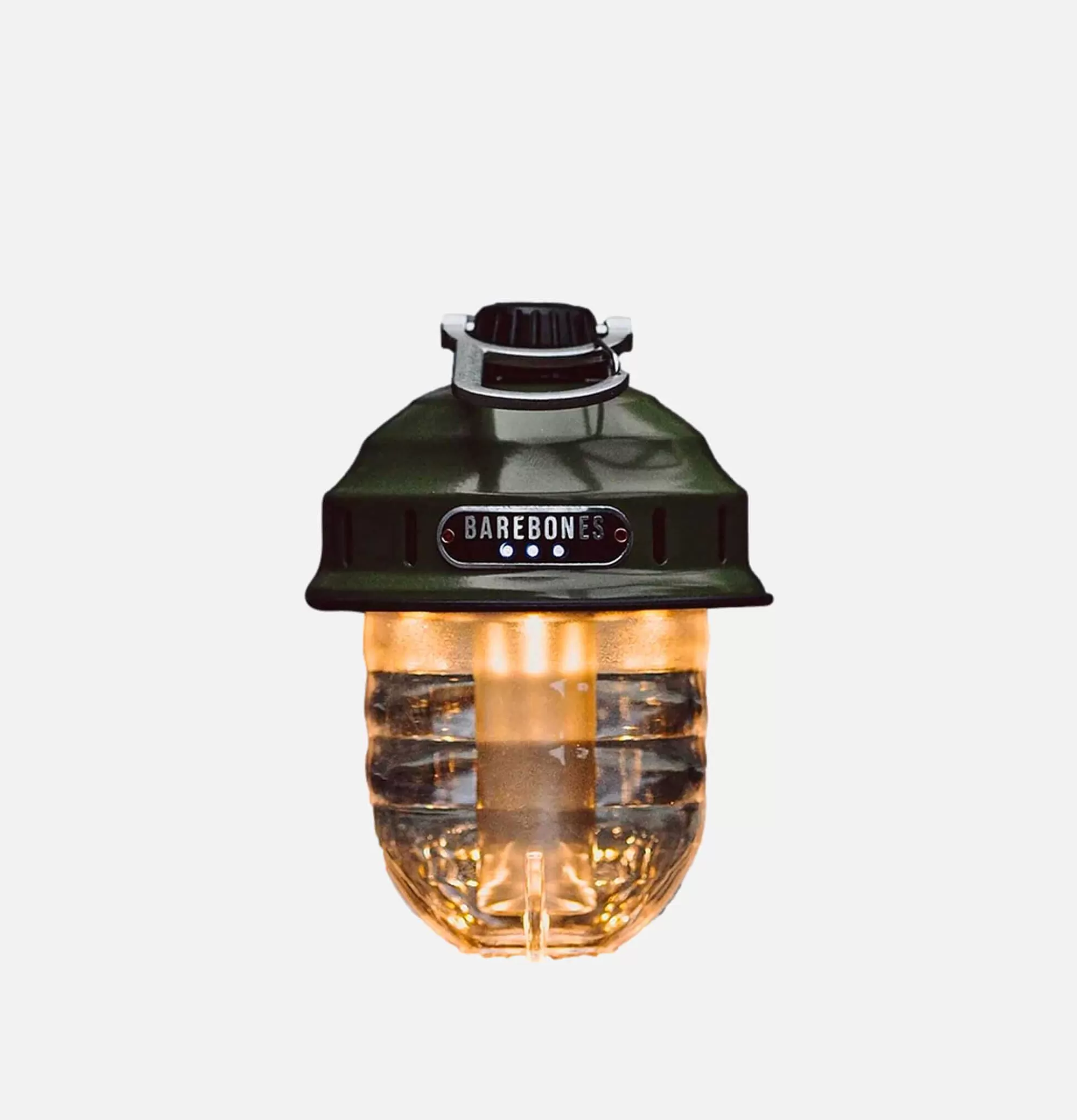 Lámpara Portátil FARO - Diseño Robusto en Verde Oliva para Exteriores | BAREBONES