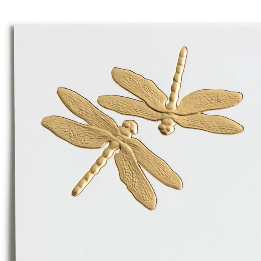 Tarjetas Artísticas con Libélulas de Louis C. Tiffany - Colección Exclusiva de Correspondencia del Museo Metropolitano