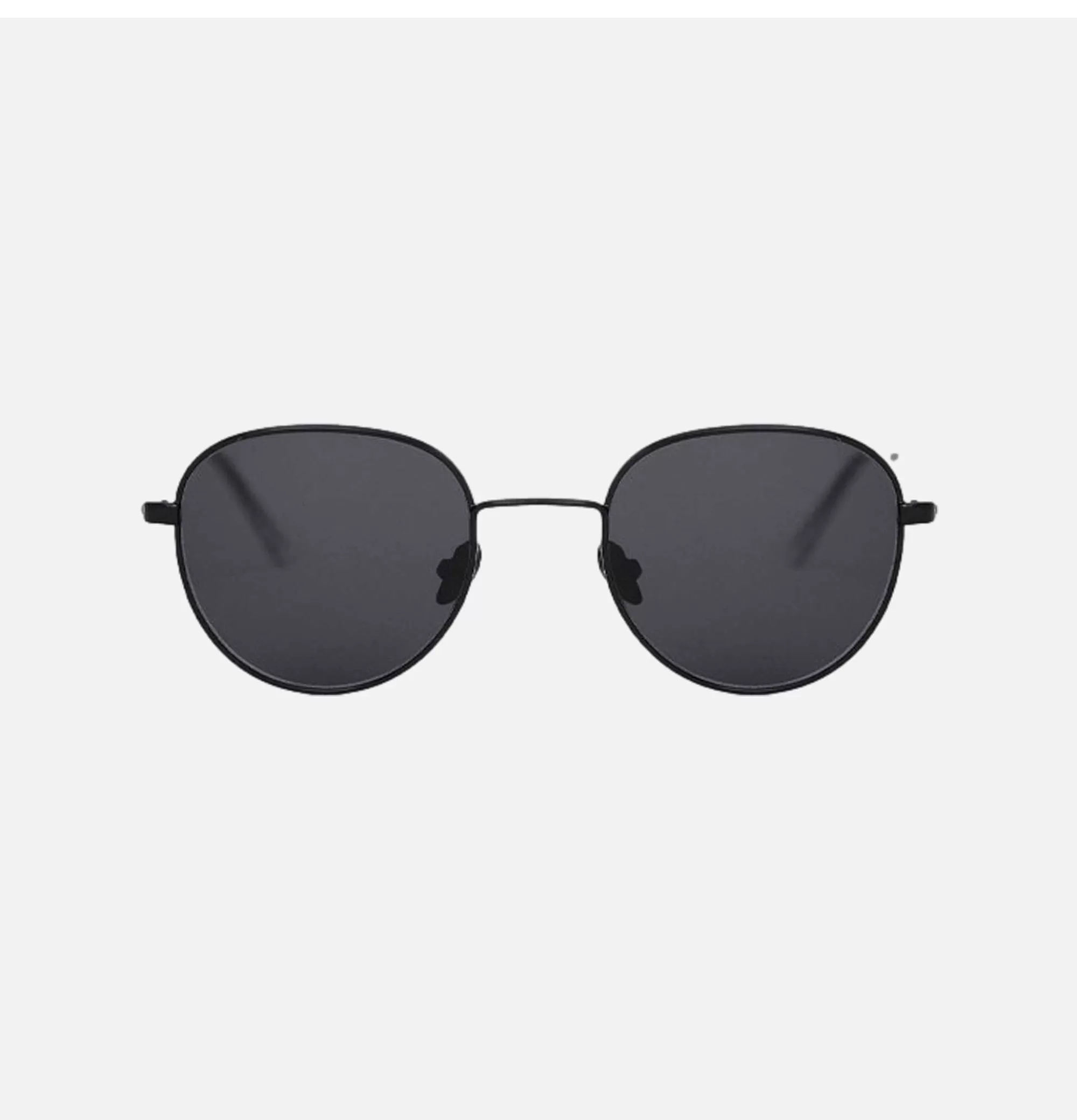 MONOKEL - Gafas de sol urbanas Río en negro/gris grafito - Diseño ligero y accesorios premium