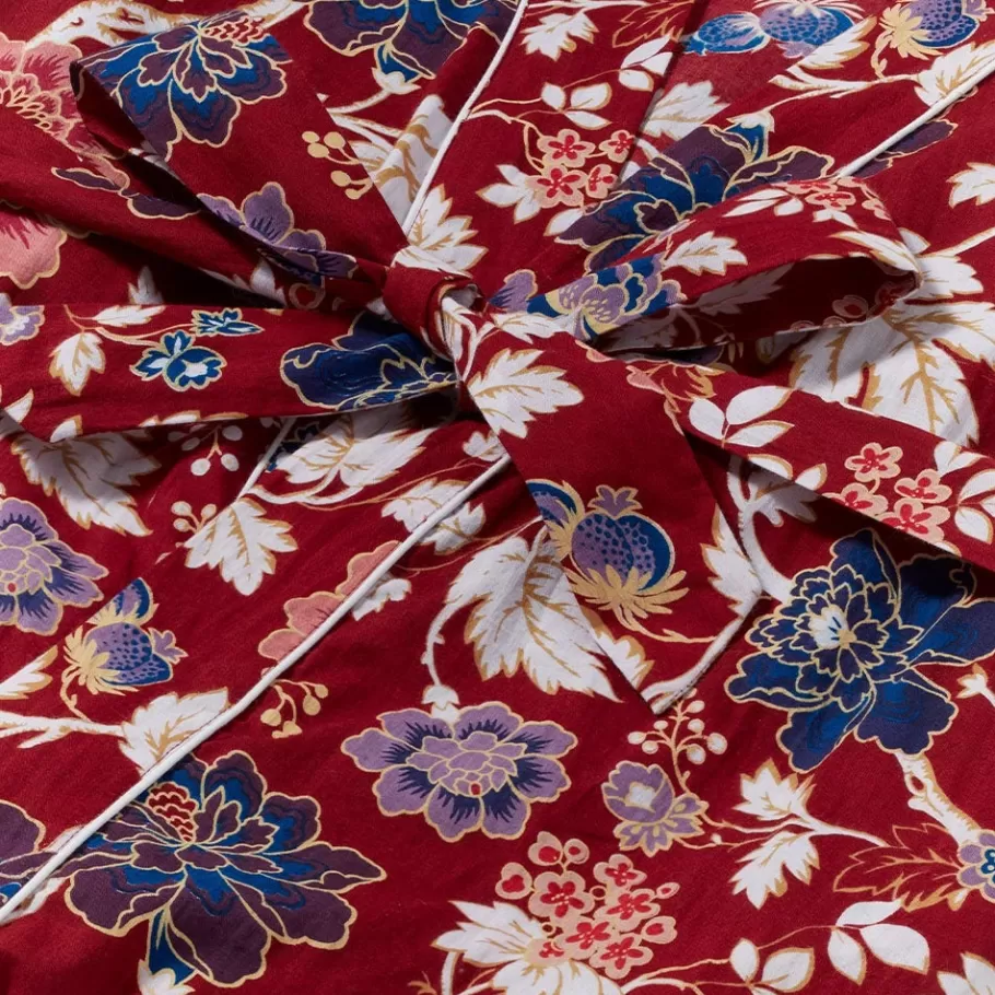 The Met Store Clothing*Lyon Floral Cotton Women’s Robe
