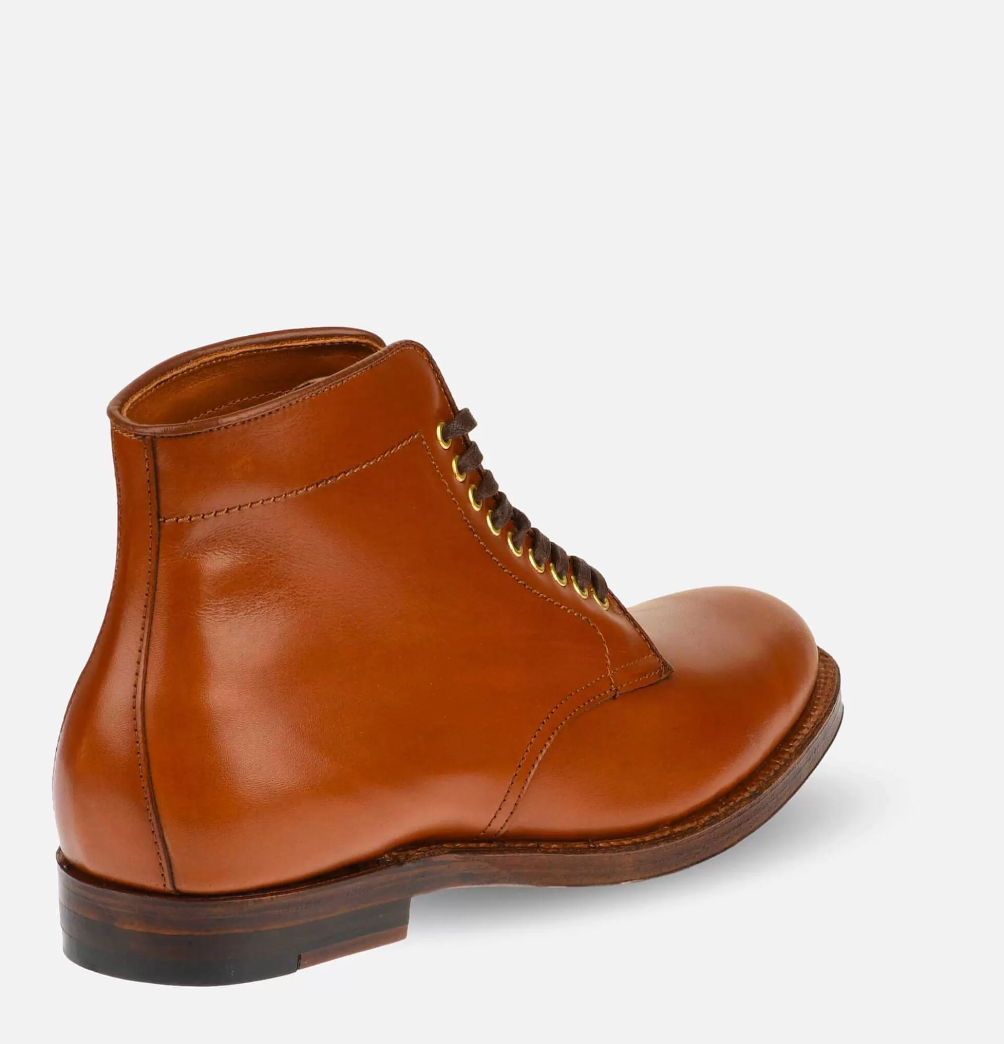 ALDEN - Zapato Blucher Punta Llena M1811 en Cuero Arena para Caballero
