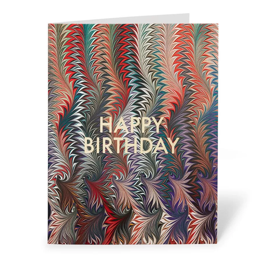 Tarjetas Artesanales con Papel Marmoleado - Diseños Únicos para Regalos Memorables de La Tienda del Met