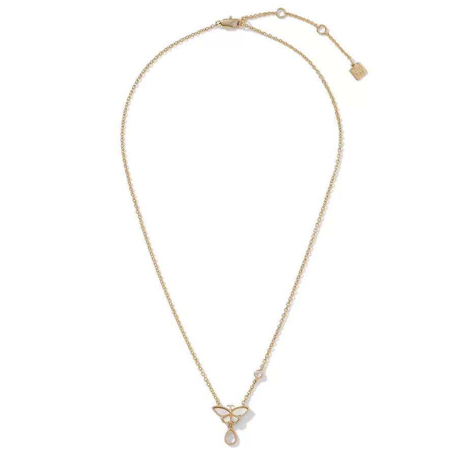 The Met Store Jewelry Sets*Meiji Butterfly Pendant Necklace and Drop Earrings Set