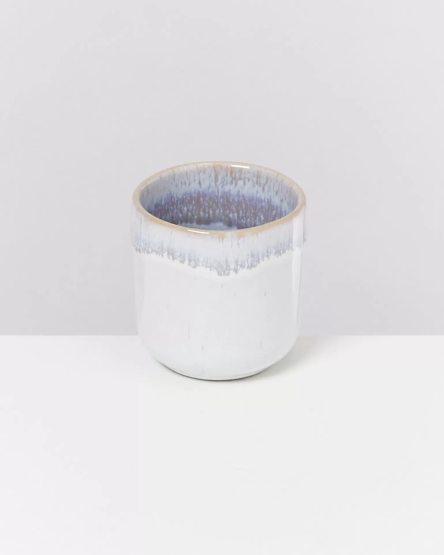 Miio Melides - Juego de 4 Tazas Pequeñas en Azul Piedra | Colección Outlet Motel