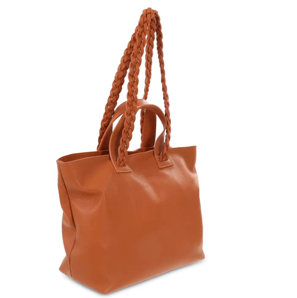 Bolso de Hombro Folli Follie - Cuero Genuino, Estilo Urbano | Tote Amplio para Mujer con Diseño Moderno y Espacioso