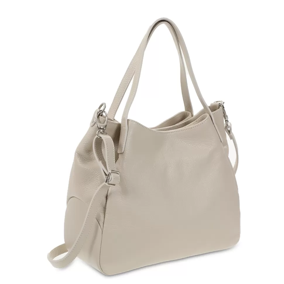 Bolso Tote de Cuero Elegante para Mujer - Colección Metropolitan Fab, Ideal para el Día a Día