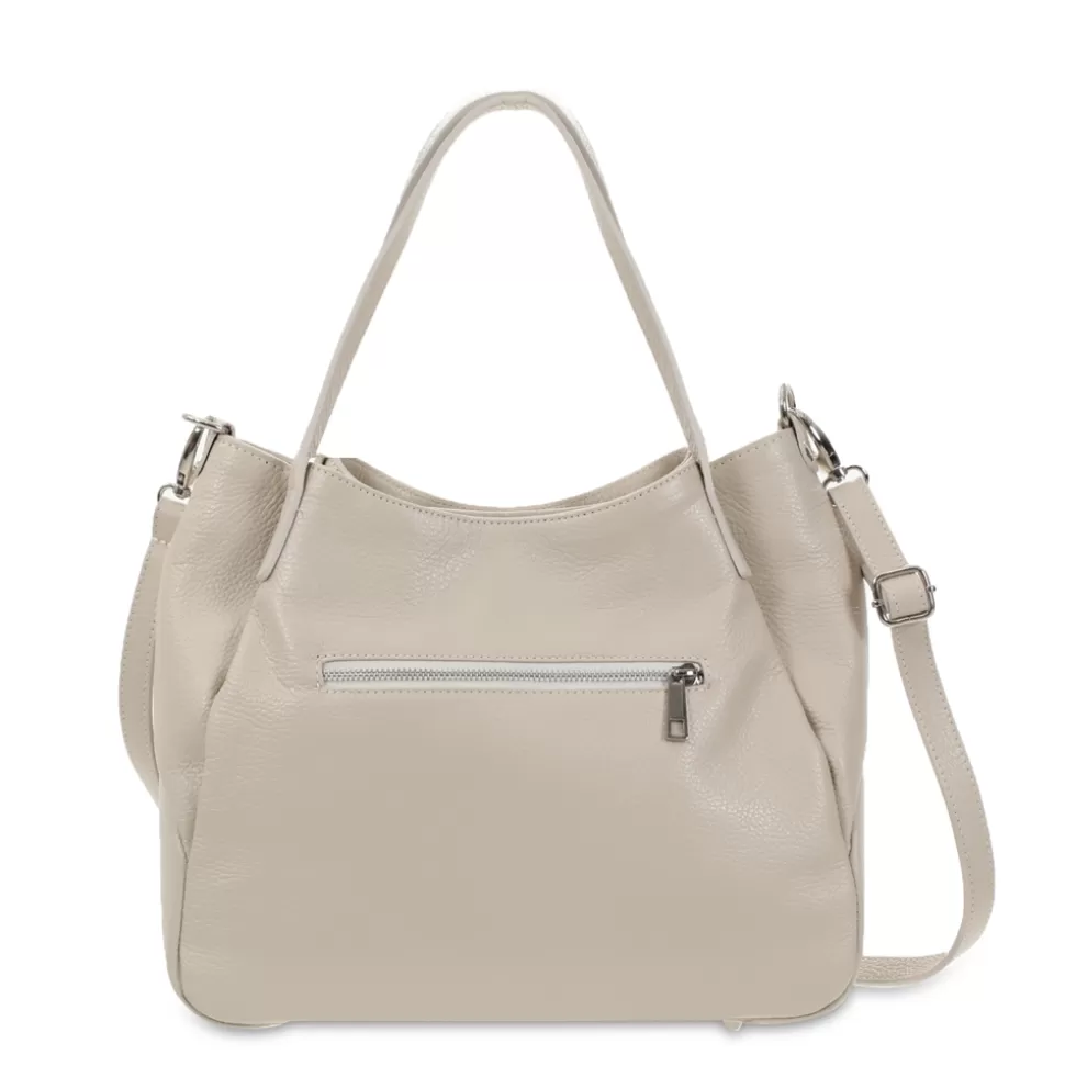 Bolso Tote de Cuero Elegante para Mujer - Colección Metropolitan Fab, Ideal para el Día a Día