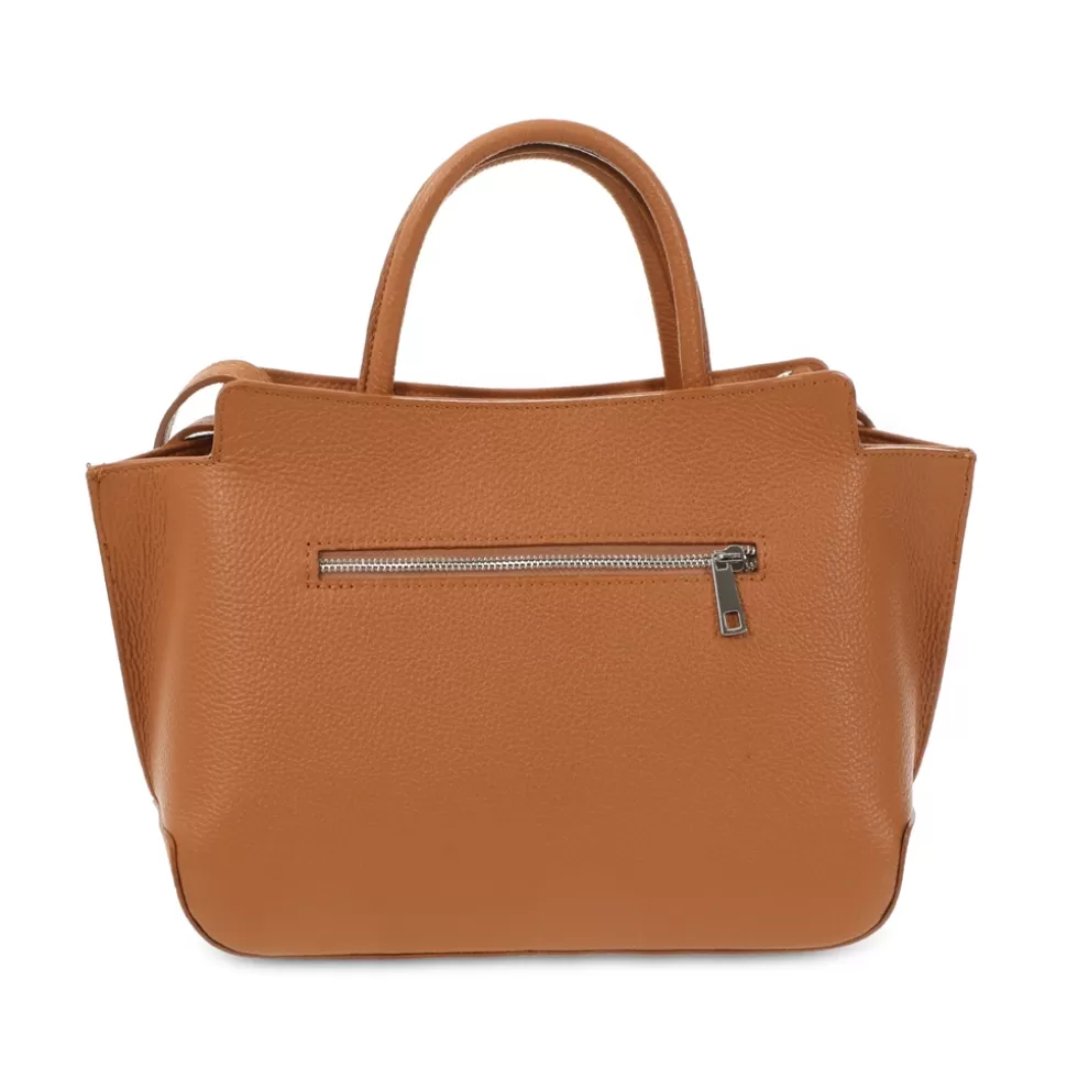 Bolso de Mujer en Cuero Auténtico Mediano - Estilo Urbano Metropolitano Folli Follie | Elegancia y Funcionalidad