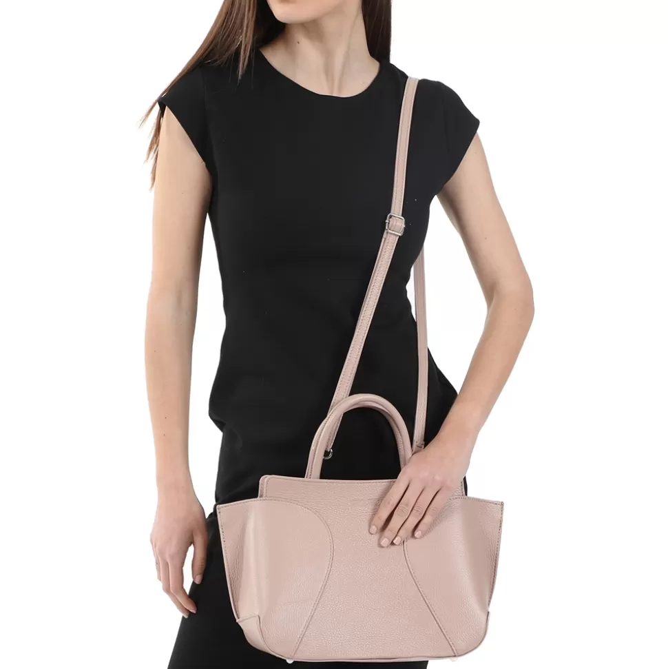 Bolso Elegante Metropolitano para Mujer en Piel Auténtica - Tamaño Mediano Folli Follie