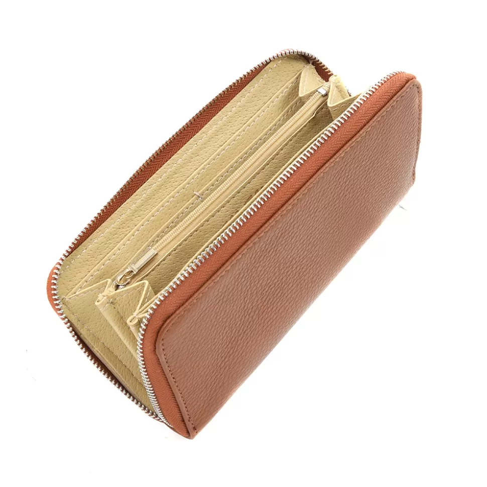 Cartera Folli Follie Mini Discoveries - Elegante diseño espacioso en cuero beige para mujer