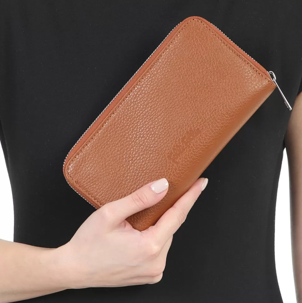 Cartera Folli Follie Mini Discoveries - Elegante diseño espacioso en cuero beige para mujer