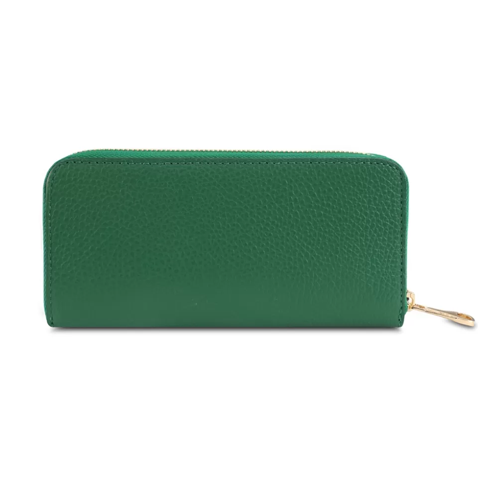 Folli Follie para Mujer - Cartera Grande Colección Mini Discoveries en Cuero con Cremallera, Diseño Espacioso y Estilo Funcional