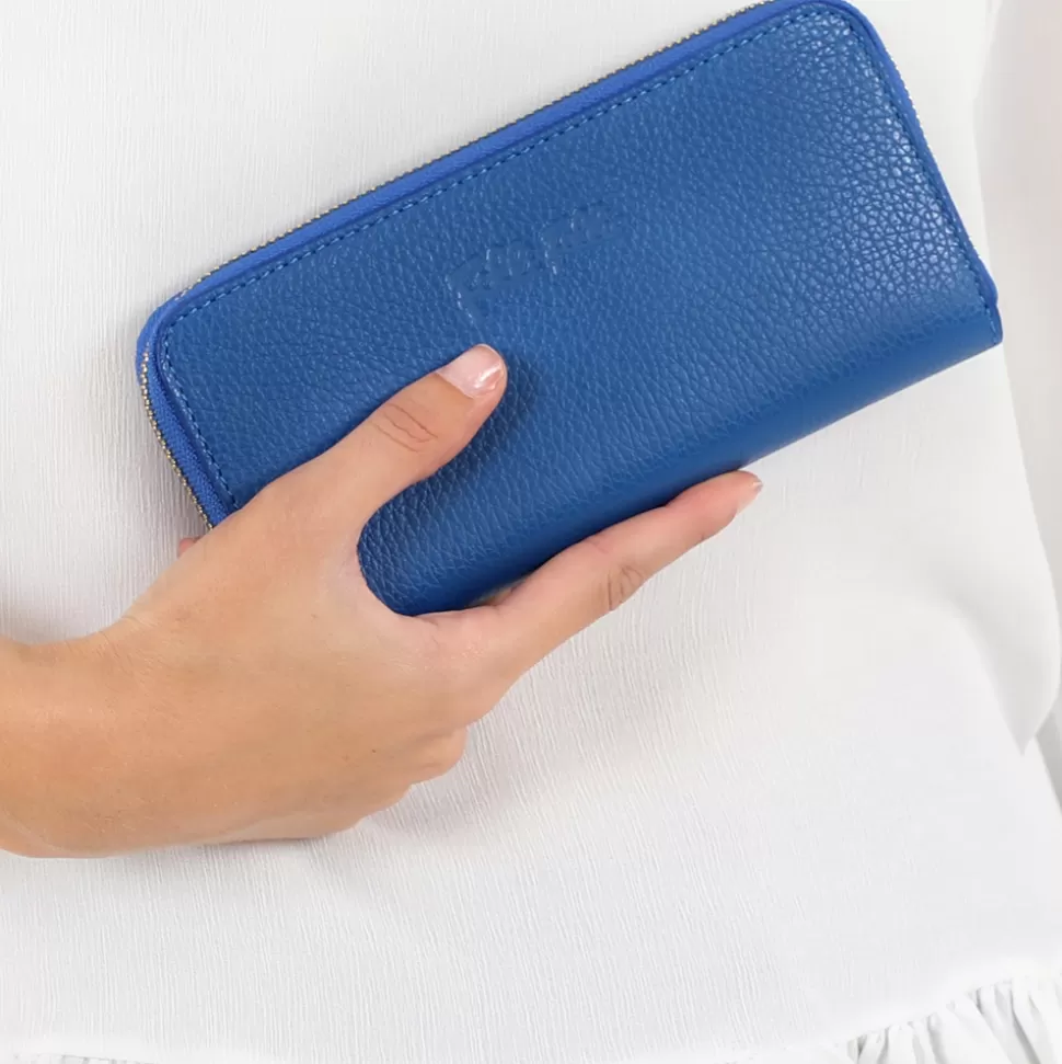 Cartera Folli Follie Mini Discoveries - Diseño compacto en cuero genuino con cremallera práctica  

：  
1. （Cartera）  
2. 