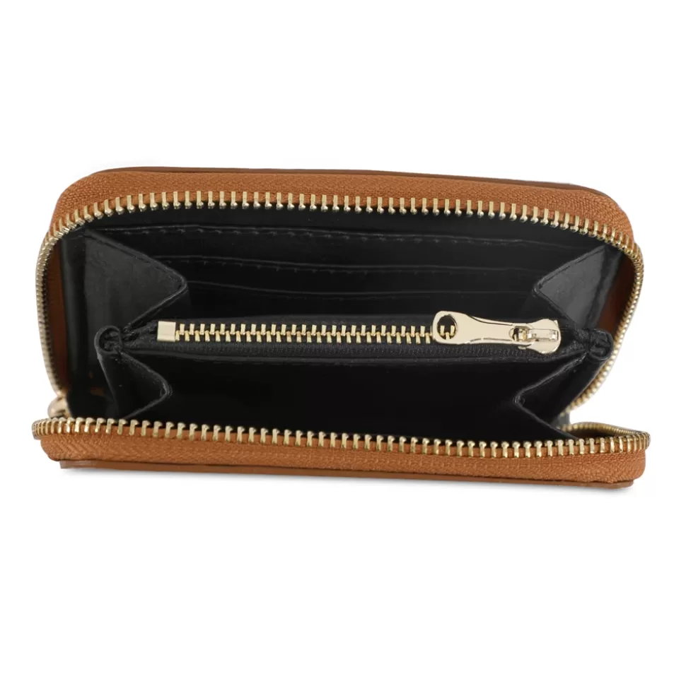 Cartera Folli Follie Mini Discoveries - Bolso Compacto en Cuero con Cremallera para Mujer