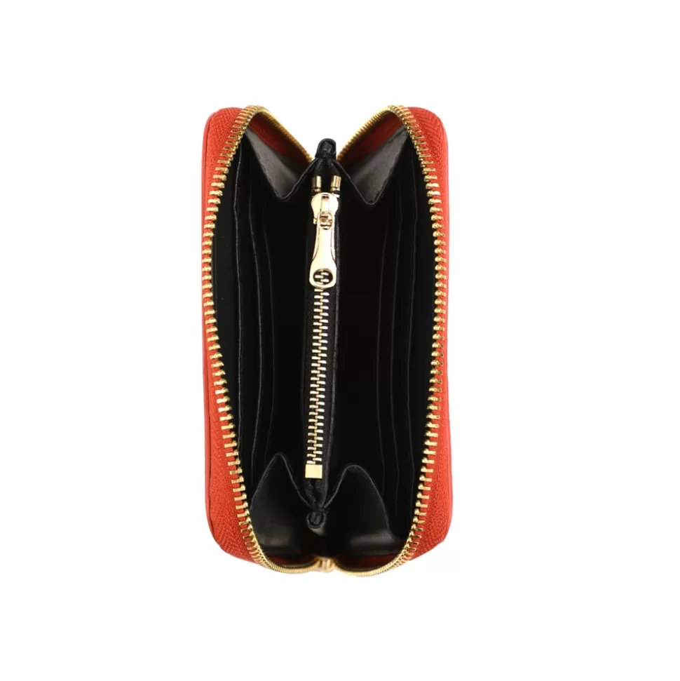 Folli Follie para Mujer - Cartera Elegante Mini con Cremallera y Diseño Compacto en Cuero