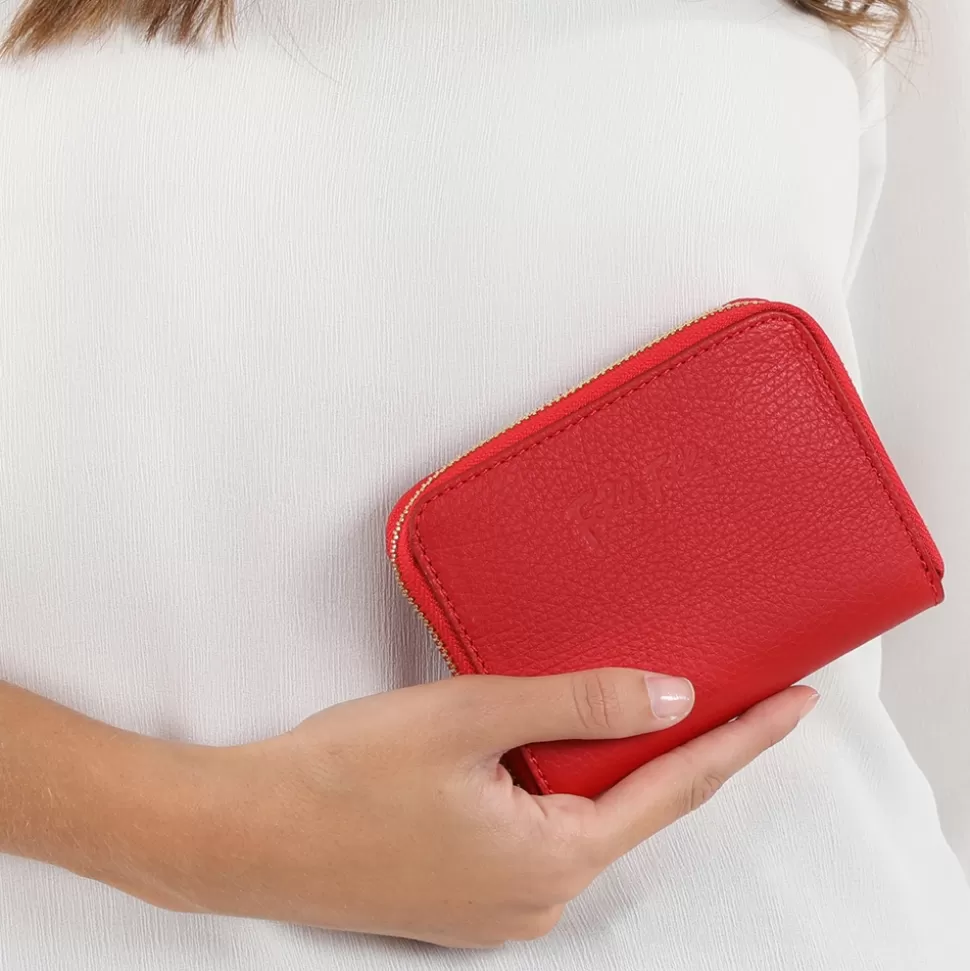 Cartera Femenina Folli Follie - Mini Descubrimientos en Cuero con Cremallera Compacta  

Diseño Práctico y Elegante para Mujer - Cartera Pequeña de Cuero Genuino con Cierre Seguro  

Modelo Mini Discoveries: Cartera Organizadora Folli Follie en Tamaño Compacto  

Colección Especial: Cartera con Cremallera Multifuncional para Acompañar tus Descubrimientos Diarios