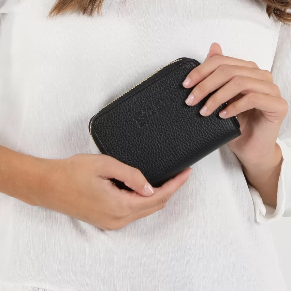 Cartera Elegante Folli Follie para Mujer - Diseño Compacto con Cremallera y Estilo Moderno