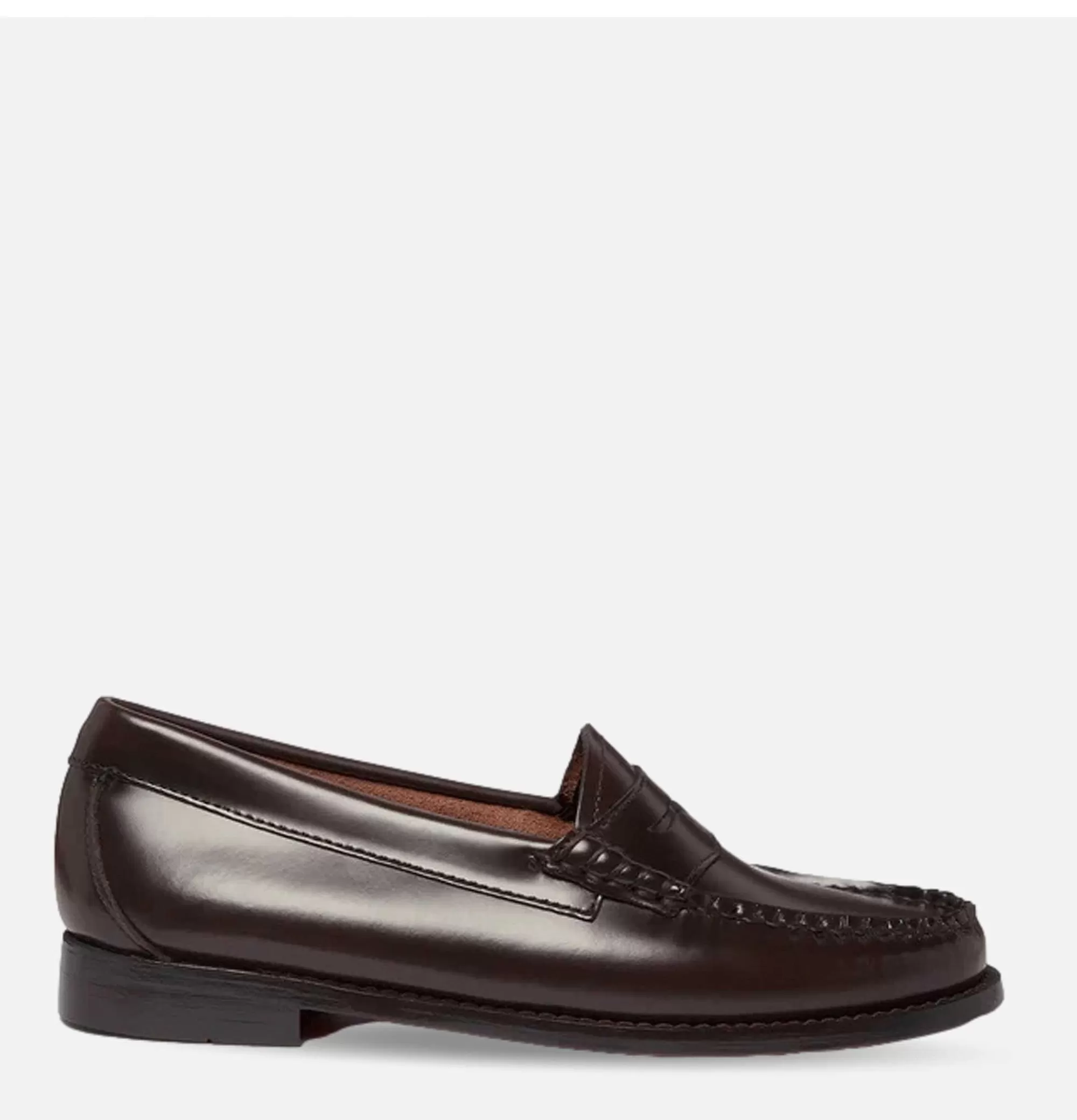 Mocasines Weejun Chocolate para Mujer - G.H. Bass Calzado Clásico con Detalles en Cuero