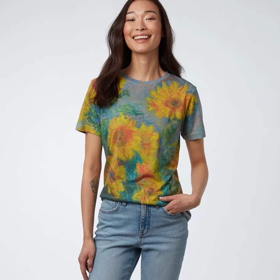 The Met Store Clothing*Monet Sunflowers Women’s Tee